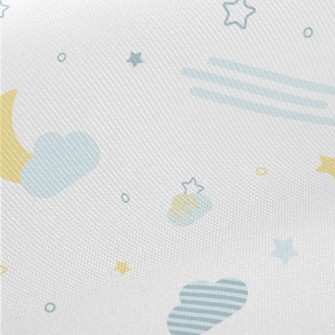 Detailed And Varied Starry Sky Midweight Cotton Poplin