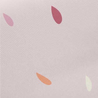 Water Drops Of Different Color Midweight Cotton Poplin