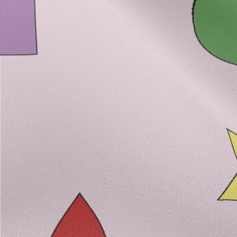 Colorful Light And Dark Stars  Chiffon