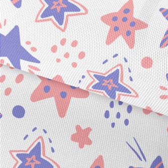 Pink And Purple Stars Of Vario Waterproof Oxford