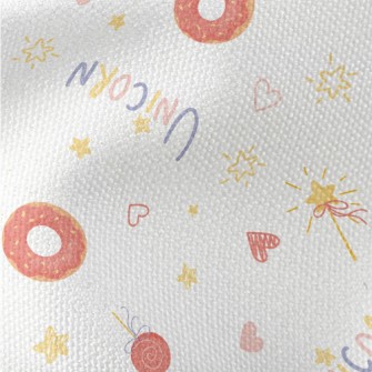 Pink Delicious Donuts Waterproof Canvas