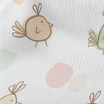 Cute Birds Of Different Shapes Terry