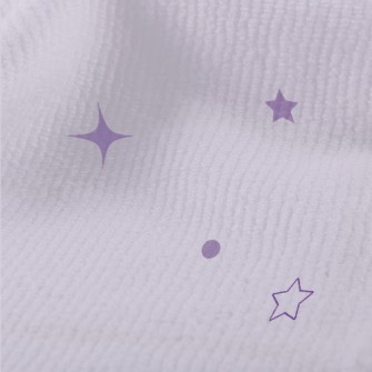 Scattered Purple Stars Terry