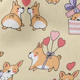 Cute Round Corgi Terry
