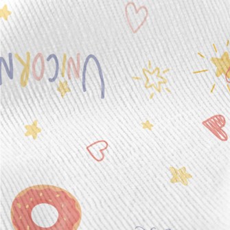 Pink Delicious Donuts Standard Corduroy