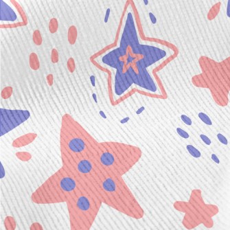 Pink And Purple Stars Of Vario Standard Corduroy