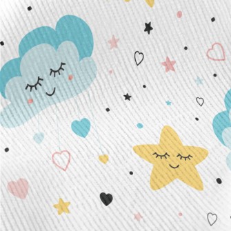 The Moon And Stars Sleeping Pe Standard Corduroy