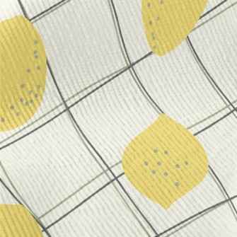 Sour Lemon And Twisted Lattice Standard Corduroy