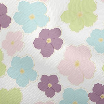 Pastel Colored Flowers Dobby