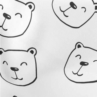 Simple Smiling Bear Stretch Ponte