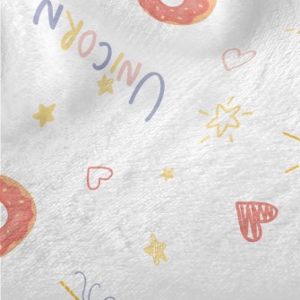 Pink Delicious Donuts Minky