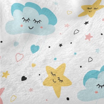 The Moon And Stars Sleeping Pe Minky