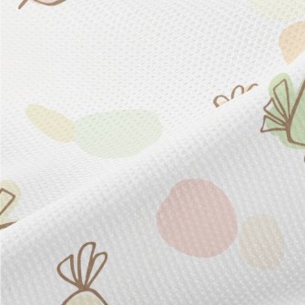 Cute Birds Of Different Shapes Piqué