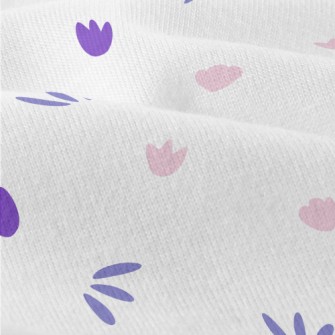 Pink And Purple Floral Graphic Modern Jersey
