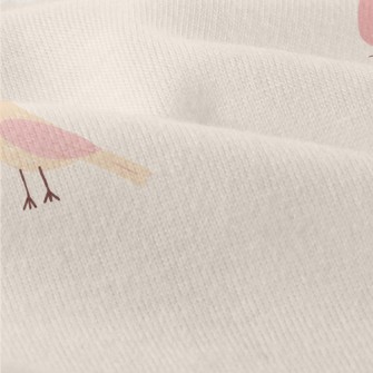 Pink And Orange Flying Bird Modern Jersey