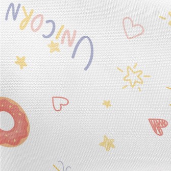 Pink Delicious Donuts Pongee