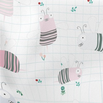 Simple And Long Bee Lightweight Cotton Poplin