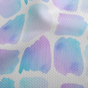 Beautiful Gradient Abstract Li Athletic Mesh Flat Back