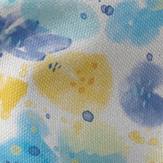 Sfumato Abstract Watercolor Waterproof Canvas