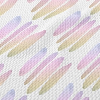 Watercolor Oval Gradient Birdseye Piqué
