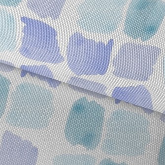 Watercolor Abstract Lines Waterproof Oxford