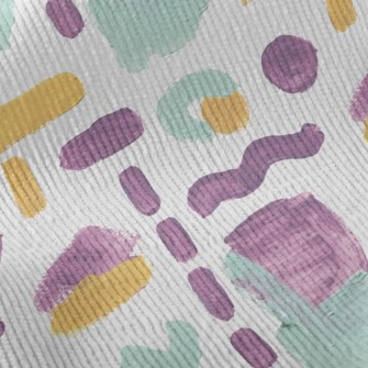 Unknown Abstract Lines Standard Corduroy