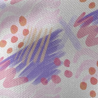 Abstract Dots Lines Waterproof Canvas