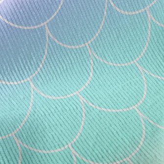 Gradient Mermaid Scales Standard Corduroy