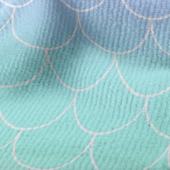 Gradient Mermaid Scales Terry