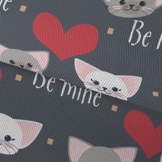 Loving Cat Couple Waterproof Oxford
