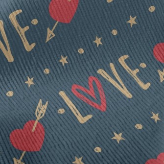 Love Words Standard Corduroy