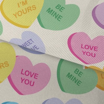 Love Sticky Note Waterproof Oxford