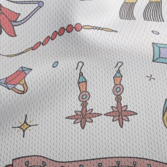 Ethnic Style Creative Jewelry Athletic Mesh Flat Back