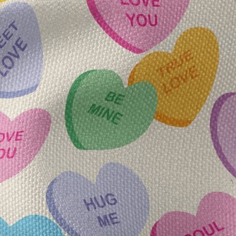 Love Sticky Note Waterproof Canvas