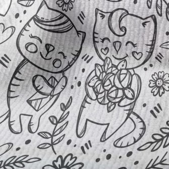 Shy Dating Cat Couple Terry