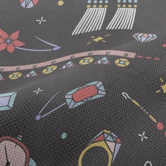 Unique Ethnic Jewelry Performance Linen