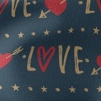 Love Words Waterproof Canvas