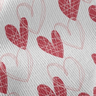 Lines Depict Love Standard Corduroy