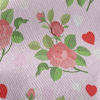 Passionate Rose Standard Corduroy