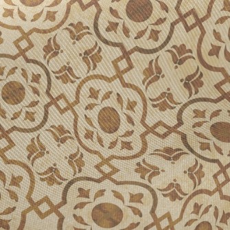 Nostalgic Tile Damask Twill