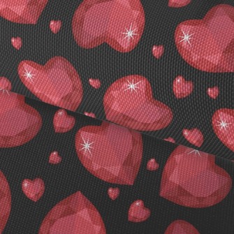 Bright Three-dimensional Love  Waterproof Oxford