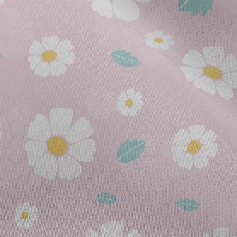 Pure White Flower Chiffon