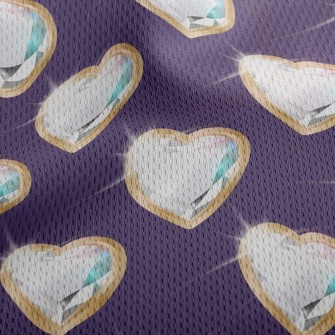 Shining Light Love Athletic Mesh Flat Back