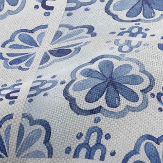 Classic Cool Damask Performance Linen