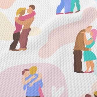 Sticky Couple Dancing Birdseye Piqué