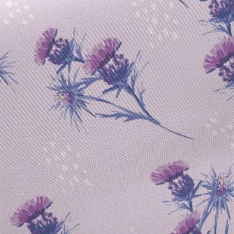 Beautiful Needlework Flowers Twill