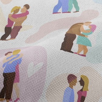 Sticky Couple Dancing Performance Linen