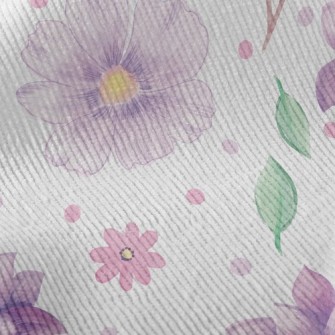 Fantasy Multi-petal Flower Standard Corduroy