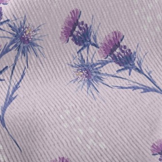 Beautiful Needlework Flowers Standard Corduroy