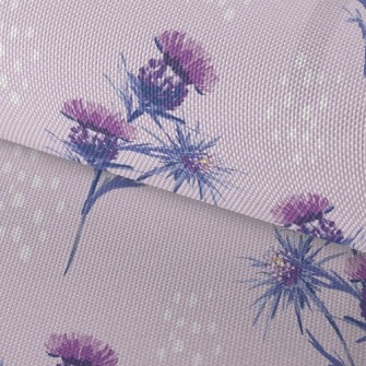 Beautiful Needlework Flowers Waterproof Oxford